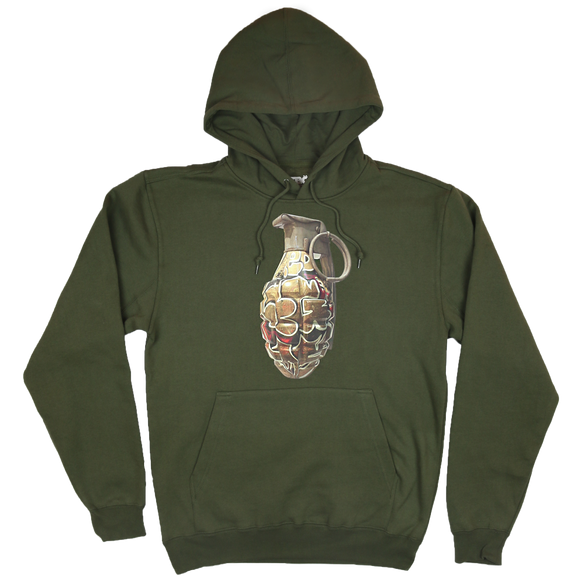Bomber Pullover - Army
