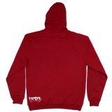 Fatbol Unisex Pullover Hoody "Stereo Death" - Red