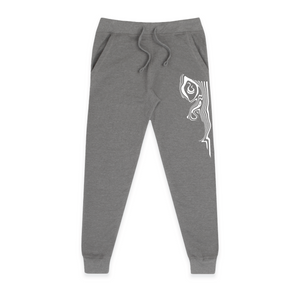 ﻿ Fatbol Classic Joggers - Earth Lines - Athletic Heather