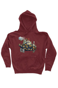Fatbol Unisex Pullover Hoody - Forest Stearns - "Turtle Factory"
