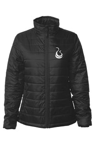Womens Puffer Jacket "Classic Flame"
