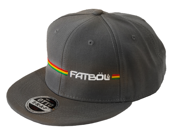 Crossing Lines Snapback - Dark Grey - fatbol