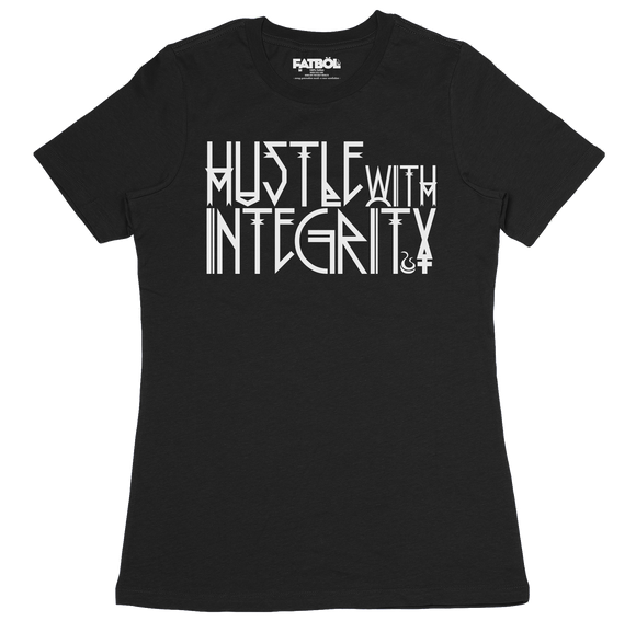 Hustle With Integrity Crew - Black